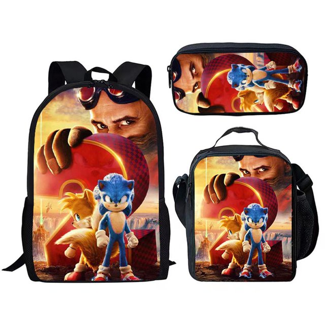 Mochila de juego de Anime con estuche para lápices, mochila escolar, bolsas de viaje, mochila escolar con dibujos animados, mochila para estudiantes