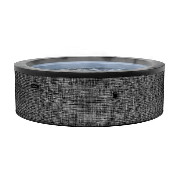 Wave TAHOE, Hot Tub & Spa, Rigid Eco Foam Walls, All-in-One Integrated, 6 Person, Portable, Skin Changeable, Energy Efficient, Quiter, Round – FLINT RATTAN