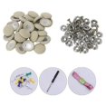 thumbnail image 1 of Car Roof Headliner Repair Rivets Kit 50x for Auto Roof Liner Fabric Repair, 1 of 5