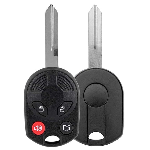 AKS KEYS Replacement for Selected Ford Key Fob 4 Buttons with FCC OUCD6000022 (1)