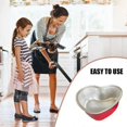 thumbnail image 5 of Heart Cake Pan Aluminum Cake Pans With Lids For Baking 20pcs Cheesecakes Liners Cups For Christmas Dessert Baking Cups Pans For, 5 of 5