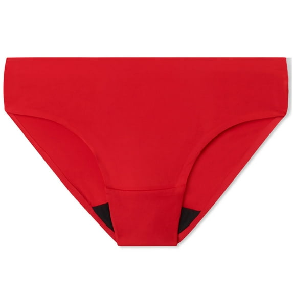 Period Underwear Seamless - Brief | Classic Ruby Red