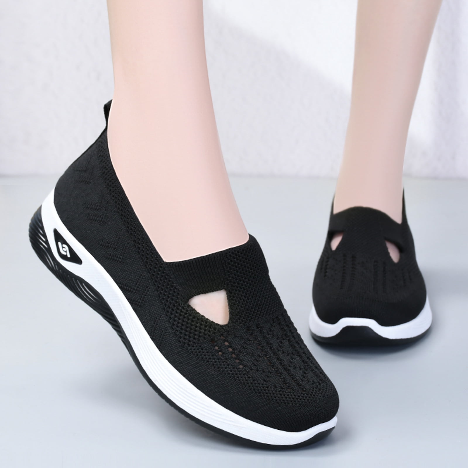 ゆゆ XIAQUJ Fashion Summer Women Sports Shoes Flat Bottom Non