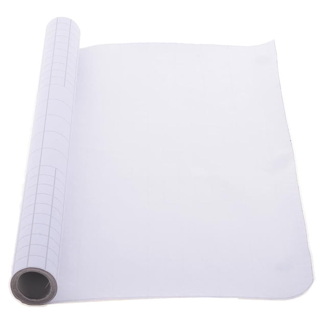Película Adhesiva de Vinilo para Autoadhesivo de 127x30 Cm Blanco