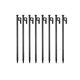 thumbnail image 1 of Estacas De Acero BELUG Resistentes De 30cm Para tienda 8 piezas, 1 of 4