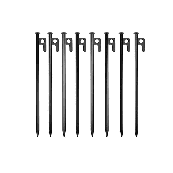 Estacas De Acero BELUG Resistentes De 30cm Para tienda 8 piezas