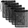 thumbnail image 1 of 8-pack Mesh Tvättväskor - Nylon Snörpåse Organiserare för Fintvätt & Sportkläder, 1 of 5