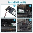 thumbnail image 4 of Wireless M.2 A+e Key Slot To M.2 M Key Wifi Bluetooth Adapter For Ax200 9260 Bcm94352z Card Nvme Pc, 4 of 5