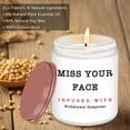 thumbnail image 2 of Vela aromática Homsolver Miss Your Face Lavender Gift, 2 of 6