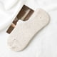 thumbnail image 4 of Calcetines cortos finos de silicona para mujer, medias antideslizantes, poco profundas, transpirables, Color caramelo, calcetines invisibles de algodón, verano 2021, 4 of 5