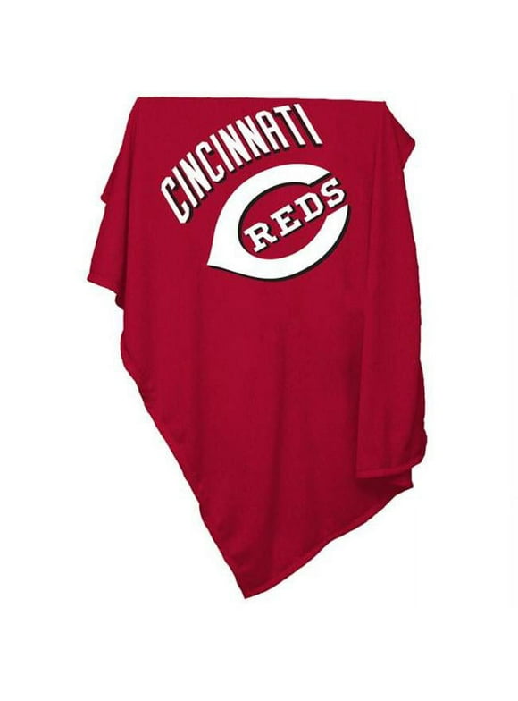 Logo Chair LCC-508-74 Cincinnati Reds MLB Sweatshirt Blanket Throw