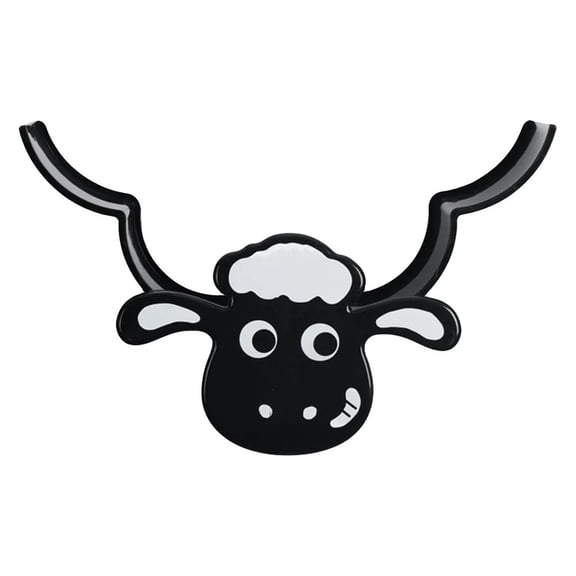 BAIANNAN Wall Mounted Paper Storage & Organizer Sheep 7 Rolls Toilet Paper Stand Bathroom Decor Tissue Shelf Bathroom Decorative Hardware
