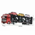 thumbnail image 6 of Happy Date 1:48 Toddler Toys for 3 4 5 6 Years Old Boys, Die-cast Construction Toys Car Carrier Vehicle Toy Set Kids Toys Truck Alloy Metal Car Toys Set, 6 of 8