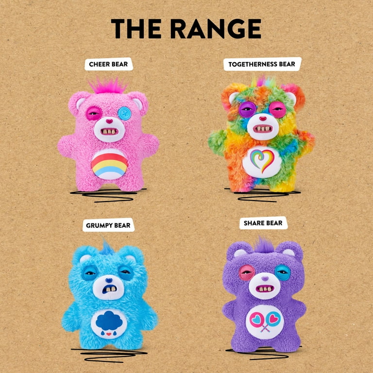 Fuggler Care Bears 9 inch (Togetherness Bear), Funny Ugly Monster Stuffed  Animal Toy by ZURU - Walmart.com