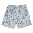 thumbnail image 7 of FORMRS Boys Swim Trunks Quick Dry Mesh Lining Beach Boardshorts, Sizes XS-XL, Blue Octopus Pattern, 7 of 7