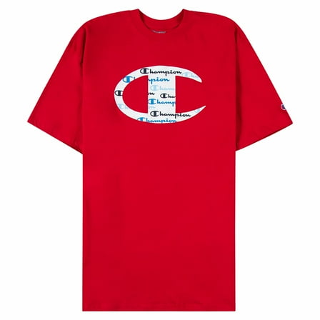 Champion Big & Tall Mens Active Crewneck T Shirt, Red 2XLT