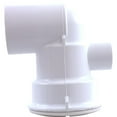 thumbnail image 6 of Waterway Plastics 210-5980 2.62 in. Body Assembly Jet Poly Ell Body with Wall Fitting White, 6 of 7