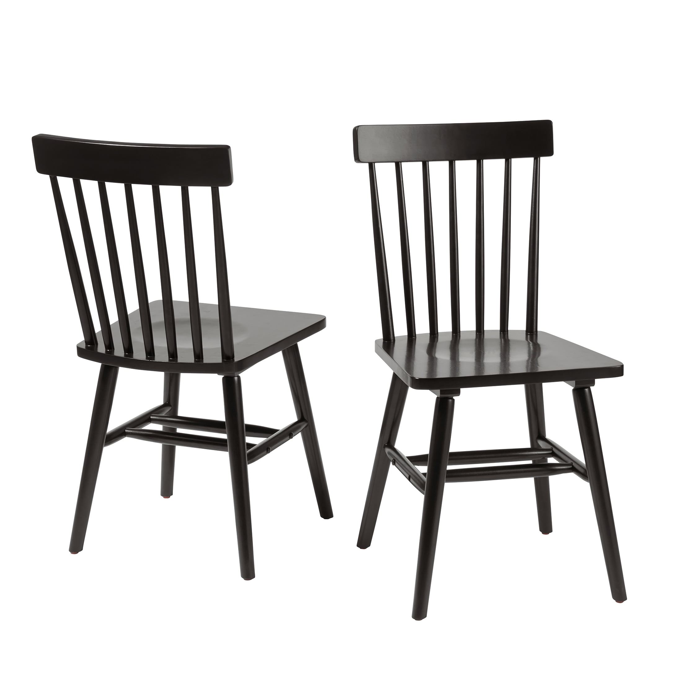 Better Homes & Gardens Gerald Dining Chairs in Black, Set of 2