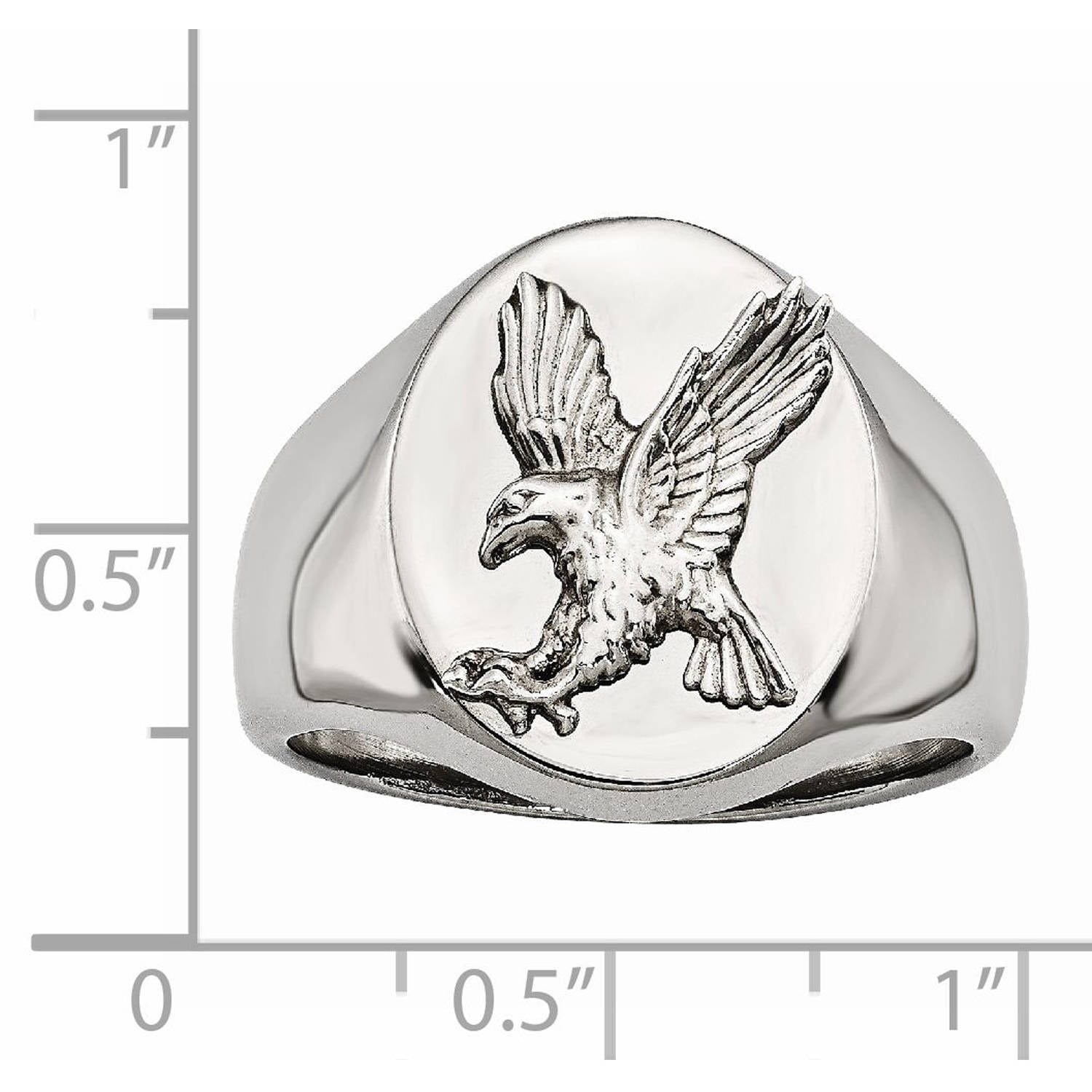 Amazon.com: Aimys Unique Neutral Vintage Silver Eagle Knight Ring Open  Gothic Punk Style Men and Women Ring : Clothing, Shoes & Jewelry