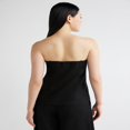 thumbnail image 4 of CHUANK Women‘s Strapless Linen Blend Top with Detachable Straps  Sizes XS-XXL, 4 of 6