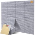thumbnail image 1 of Paneles de pared insonorizados HIJIRH Pro Grade, 16 unidades, gris claro, 1 of 8