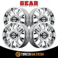 thumbnail image 3 of 20x9 Gear Off Road 742C Kickstand Chrome Wheel 8x180 (18mm), 3 of 5