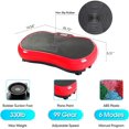 thumbnail image 6 of Home Slimming Machine LCD Screen with Bluetooth Red, 6 of 7