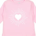 thumbnail image 4 of Inktastic Heart Valentine Day Girls Girls Long Sleeve Toddler T-Shirt, 4 of 5