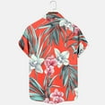 thumbnail image 6 of Xixinqiwan No Boundaries Men's Button Shirt,Men's Hawaiian Button Down Shirt Summer Short Sleeve Lightweight Shirts Blouse Beach Vacation Outfits, 6 of 6