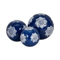 thumbnail image 3 of Sagebrook Home Ceramic Decorative Orbs Set - Enhance Your Space with Elegant Home Accents, Ideal for Stylish Interiors, 3 of 6