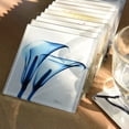 thumbnail image 3 of Pastel Fleurs Coasters Super White Glass Coasters with Cork Bottom - set of 12 florals, 3 of 6