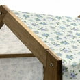 thumbnail image 4 of Floral Pet House, Pansies Bluebells Plumbagos and Forget-me-not Spring Blossoms, Outdoor & Indoor Portable Dog Kennel with Pillow and Cover, 5 Sizes, Blue Ivory and Lavender, by Ambesonne, 4 of 4