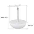 thumbnail image 2 of Unique Bargains Furniture Feet Nail Chair Table Leg Protector Pad 15mm Dia White Plastic 90pcs, 2 of 5
