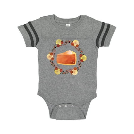 

Inktastic Pumpkin Pie and Floral Wreath Gift Baby Boy or Baby Girl Bodysuit