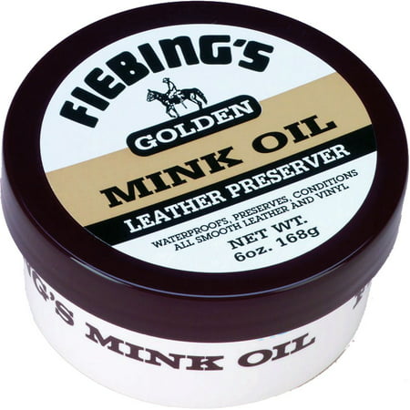 Fiebing Company Inc D-Golden Mink Oil Leather Preserver 6 (Best Mink Oil For Leather)