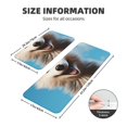 thumbnail image 2 of Fuzoiu Blue Sky Cute Wolf Print Kitchen Floor Mat 2 Sets,Kitchen Rugs and Mats,,Non Skid Waterproof Kitchen Floor Mat for Kitchen,Home Office,Sink,Laundry, 2 of 6