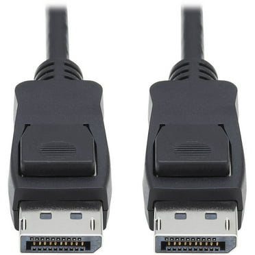 Tripp Lite P580-003-V4 3 ft. DisplayPort 1.4 Cable with Latching Connectors - 8K UHD, HDR, 4:2:0, HDCP 2.2, M/M, Black, 3 ft.