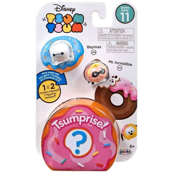 Disney Tsum Tsum Series 11 Baymax & Mr. Incredible Minifigure 3-Pack