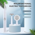 thumbnail image 5 of Cepillo de dientes eléctrico LIUXGMXG recargable por USB multifuncional rosa, 5 of 5