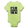 thumbnail image 1 of CafePress - It's Ok, I'm With The DJ Infant Bodysuit - Baby Light Bodysuit, 1 of 1