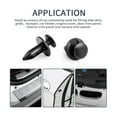 thumbnail image 4 of KEMIMOTO 100 PCS 8mm Plastic Push Rivets Car Clips Push-Type Nylon Bumper Fastener Rivet Expansion Screws Replacement Kit Compatible with Can Am Pioneer Auto Body, 4 of 6