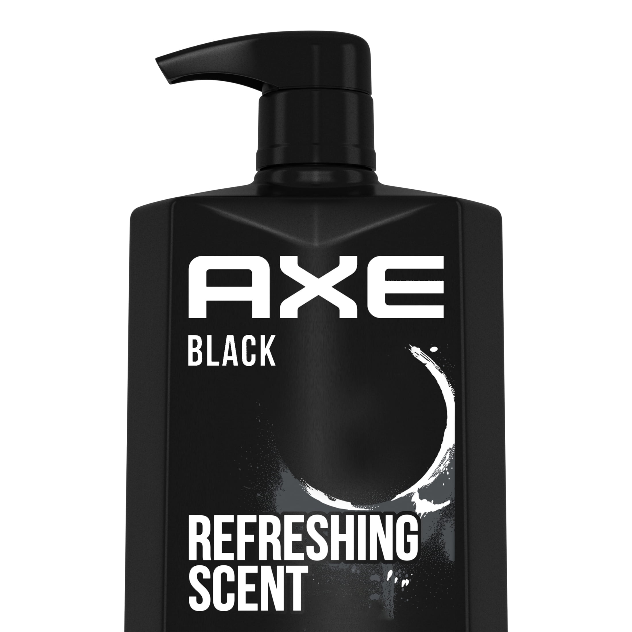 AXE Body Wash 12h Refreshing Scent Cleanser Black Frozen Pear & Cedarwood Men's Body Wash with 100% Plant-Based Moisturizers 32 oz
