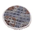 thumbnail image 1 of Cojín grueso y cómodo para silla de cocina CHEPIHG cojín redondo de felpa, 1 of 5
