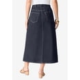 thumbnail image 2 of Roaman's Women's Plus Size Tall Plus Size Easy-Wear A-Line Skirt, 2 of 6