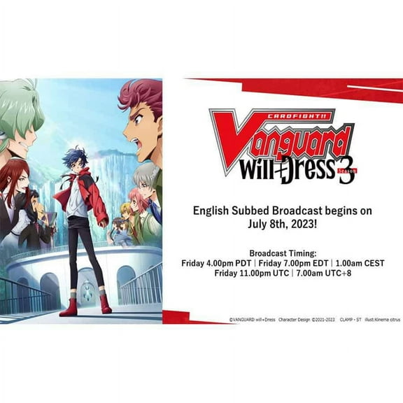 Bushiroad BSRVGEDBT13 Cardfight Vanguard Trading OverDress Flight of Chakrabarthi Booster Box