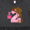 thumbnail image 4 of Inktastic 2nd Birthday 2 Year Old Cowgirl Hat Girls Toddler Dress, 4 of 5