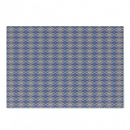 

Abstract Cutting Board Geometric Diamond Forms Pastel Peruvian Folk Art Decorative Tempered Glass Cutting and Serving Board in 3 Sizes by Ambesonne