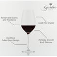 thumbnail image 2 of Galateo Italia Verres à Vin Rouge Bordeaux - Ensemble de 4, 2 of 6