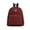 BM Burgundy, variant on MKF Collection Fanny Women's Backpack, Signature Vegan Leather Daypack Bag Travel Bag by Mia K. -Tan