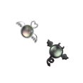 thumbnail image 2 of Minnieouse 1 par de aretes de cristal para vacaciones, boda, compromiso, fecha, trabajo, decoración, joyería sencilla de moda para mujer y mujer Ropa, zapatos y accesorios Miscelánea Minnieouse AP016145-01, 2 of 6